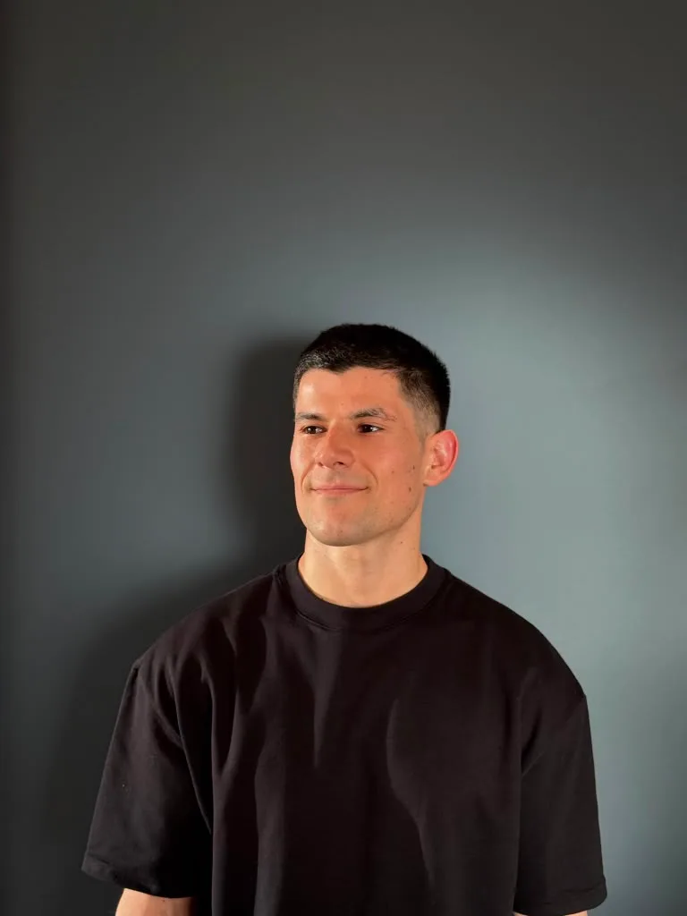 Portrait of Ruben in the kitchen